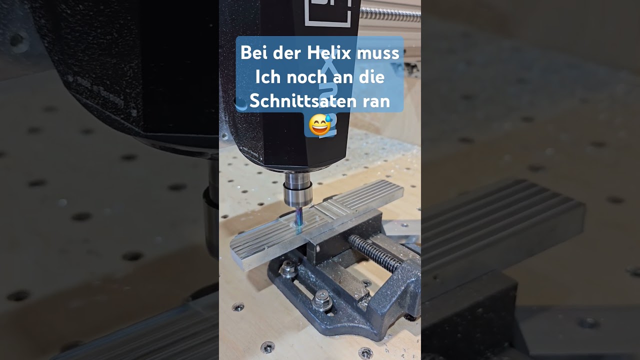 Das Endchen hat das erste Mal Alu gefressen!