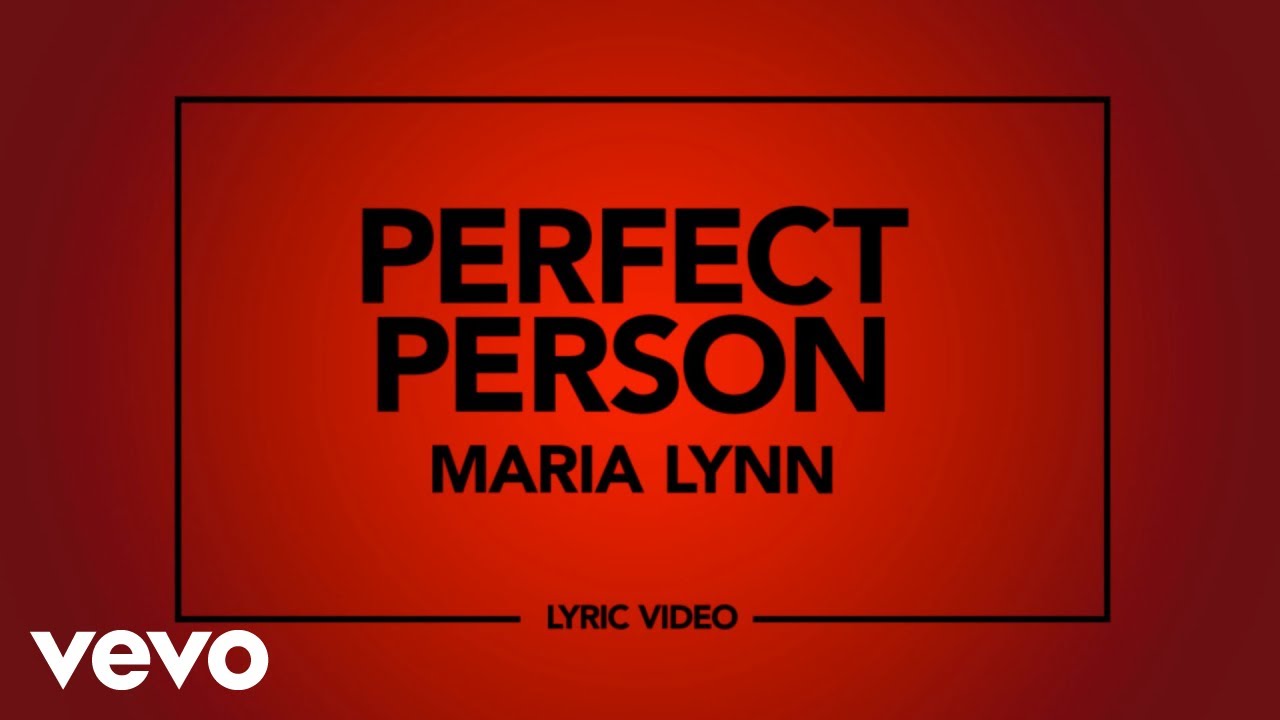 Maria Lynn - Perfect Person (Lyric Video)