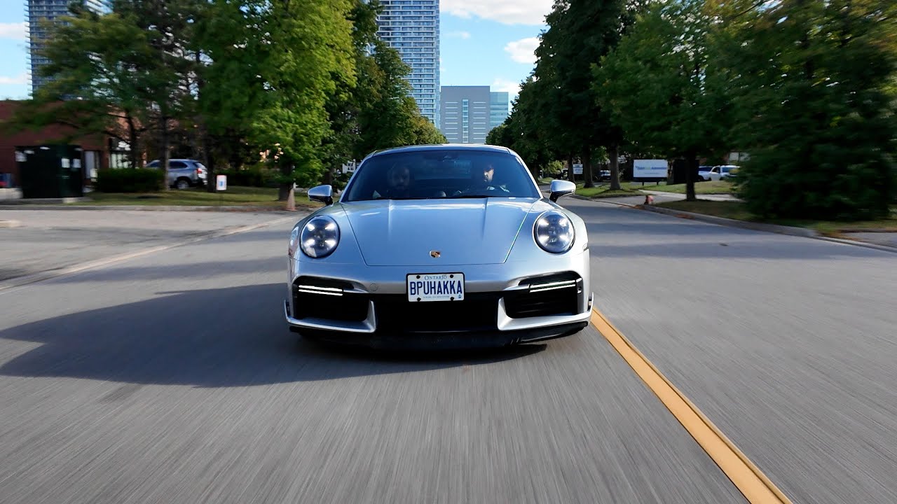 Porsche 911 Turbo S: KLINE Innovation Exhaust System [Launch, Driving, Accelerations]
