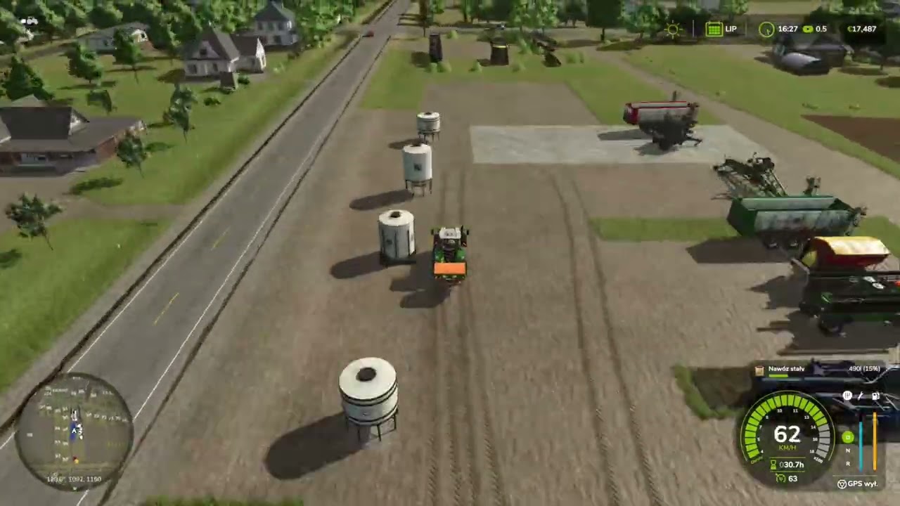 Nawozimy pola nawozem stałym#farmingsimulator25 #gaming #games #farming