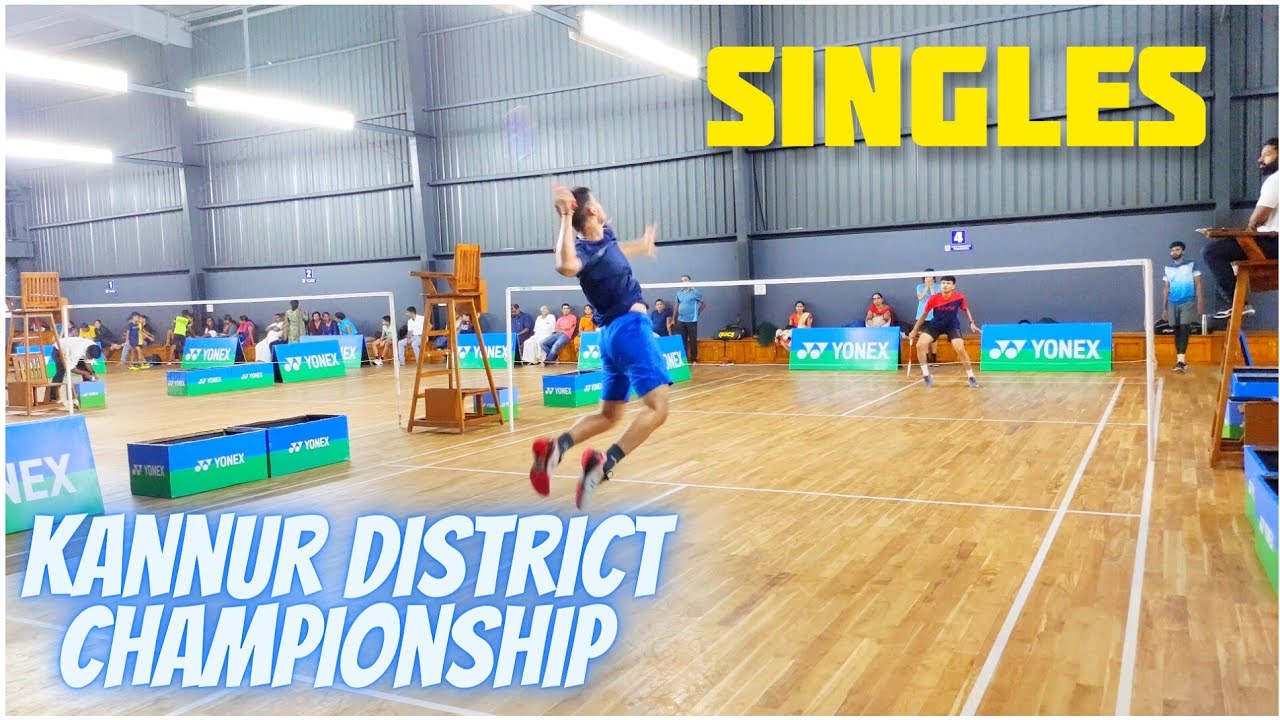 Sarang vs Anandhu | Kannur District SINGLES  Badminton championship Quarter