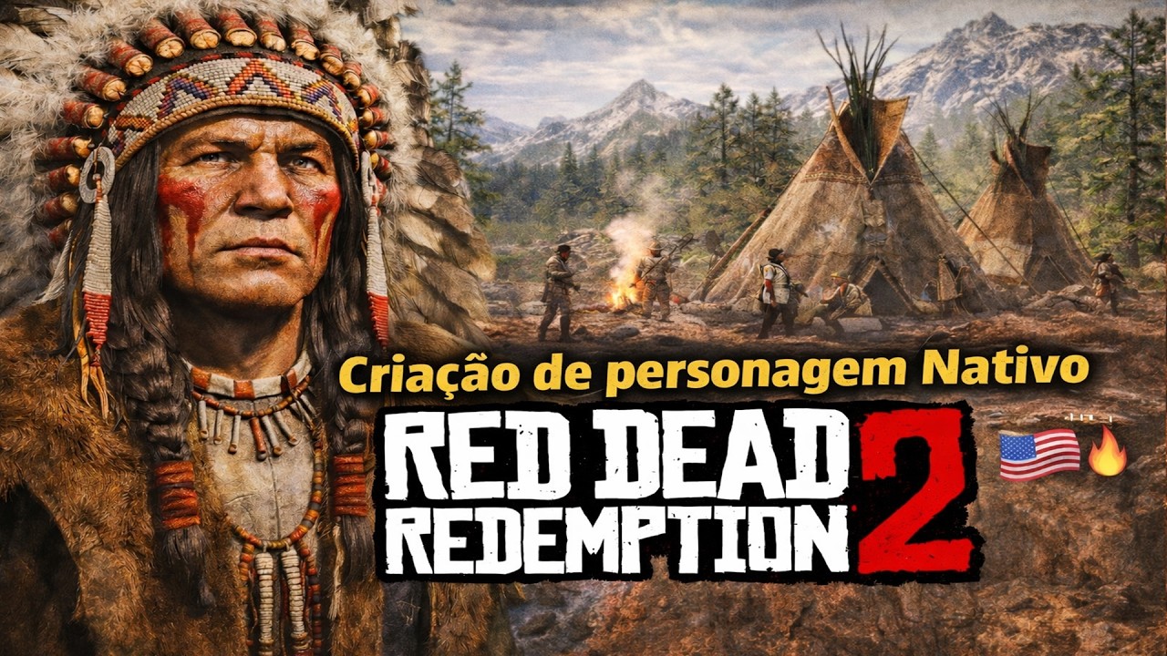 PERSONAGEM INDÍGENA l RDR2