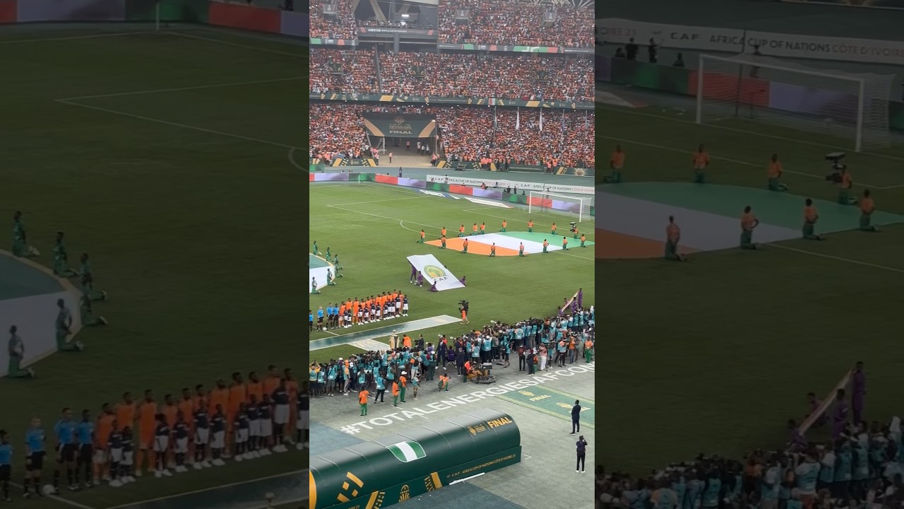 C&ocirc;te d&rsquo;Ivoire hymne national 🇨🇮 #can2023 #football #youtubeshorts #reels #viral #fifa