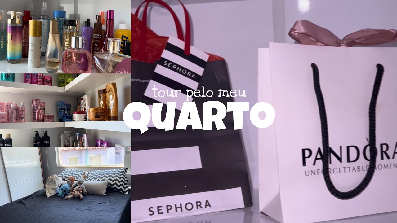 Tour pelo meu quarto novo | Organização e detalhes ✨💗