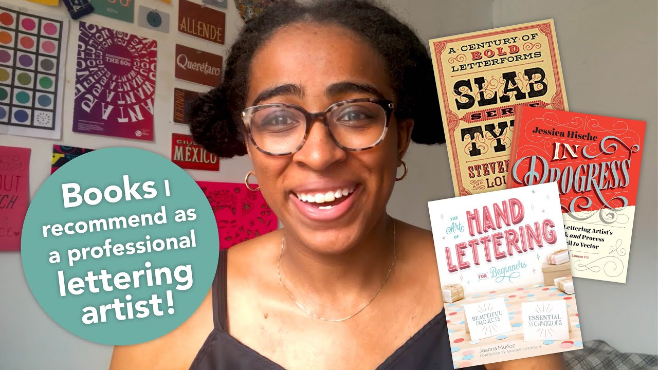 Best Books for Hand Lettering | My Recommendations Pt. 1