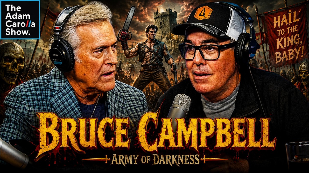 Bruce Campbell Talks Evil Dead, Making Films with Sam Raimi, and Gives Cancer Diagnosis Update