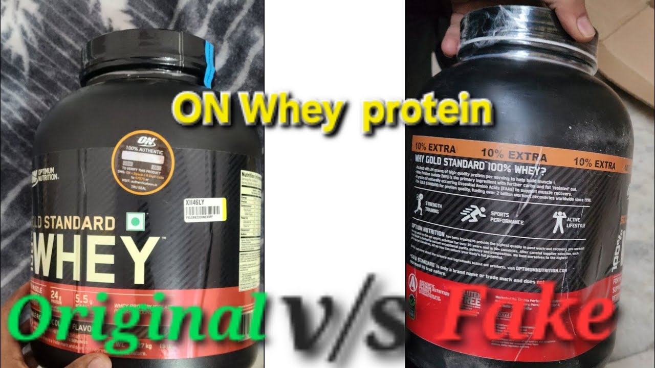 fake Vs Original optimum Nutrition whey protein, क्या online सिर्फ fake whey Protein मिलता है?
