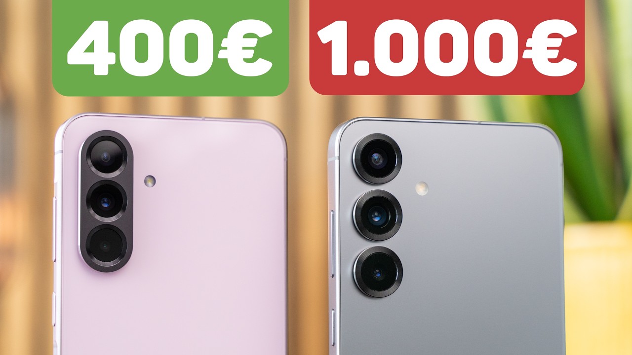 Galaxy A56 vs. Galaxy S25+: Reicht ein 400€-Handy? (Test + Vergleich)