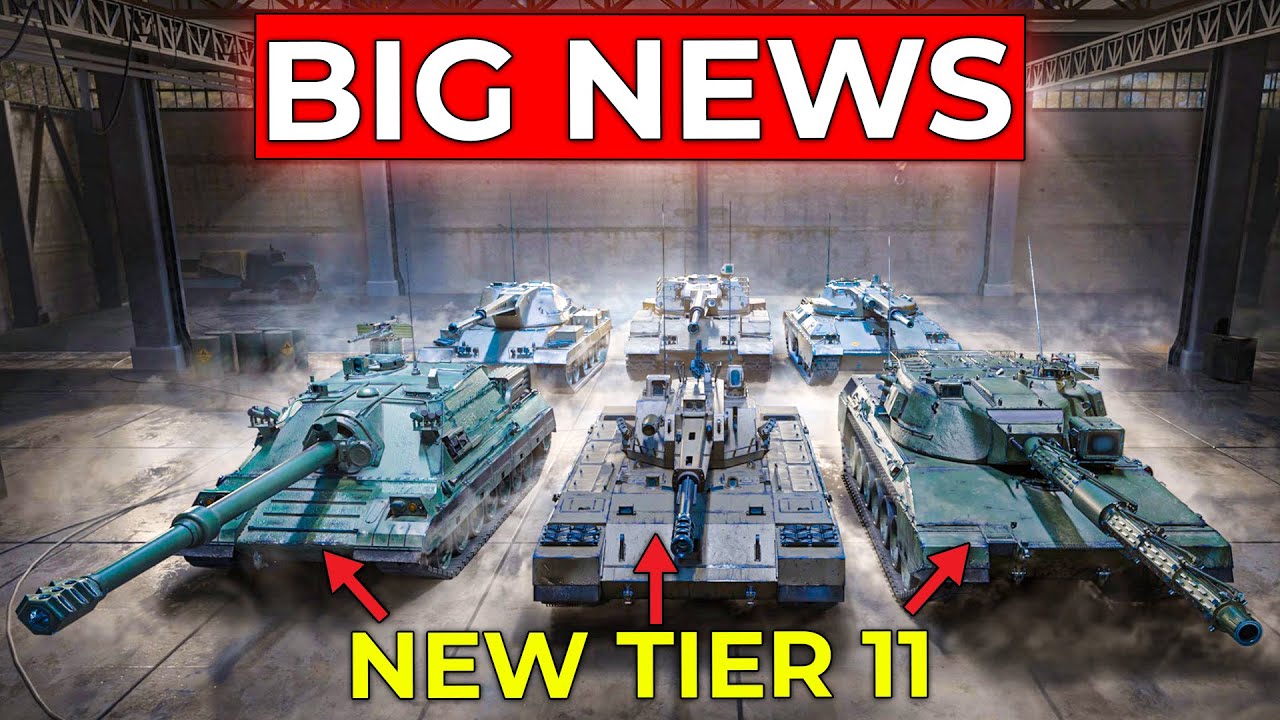 *MASSIVE* - NEW Tier 11 Tanks and Big Tier 11 Rebalance | World of Tanks 2.1.1