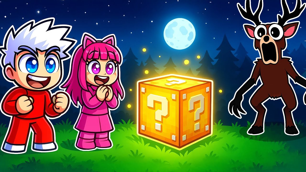 OTWIERAMY LUCKY BLOCKI w 99 NOCY W LESIE!