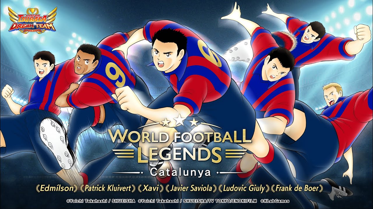 Captain Tsubasa Dream Team - 180 Db pull  Catalunya Transfer