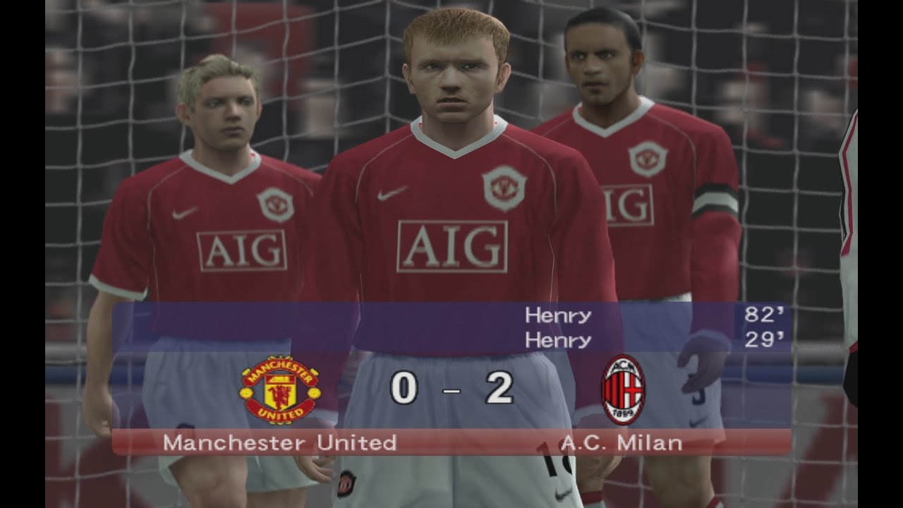 Манчестер Юнайтед — Мілан | PES 6 | Майстер Ліга | Сезон 2008