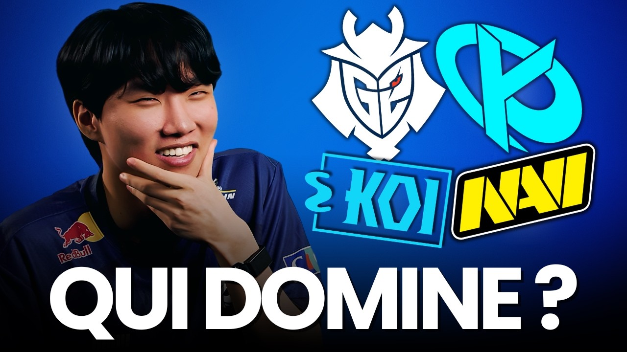 Qui est le meilleur entre NAVI, G2, KOI et KCORP ? 🤔