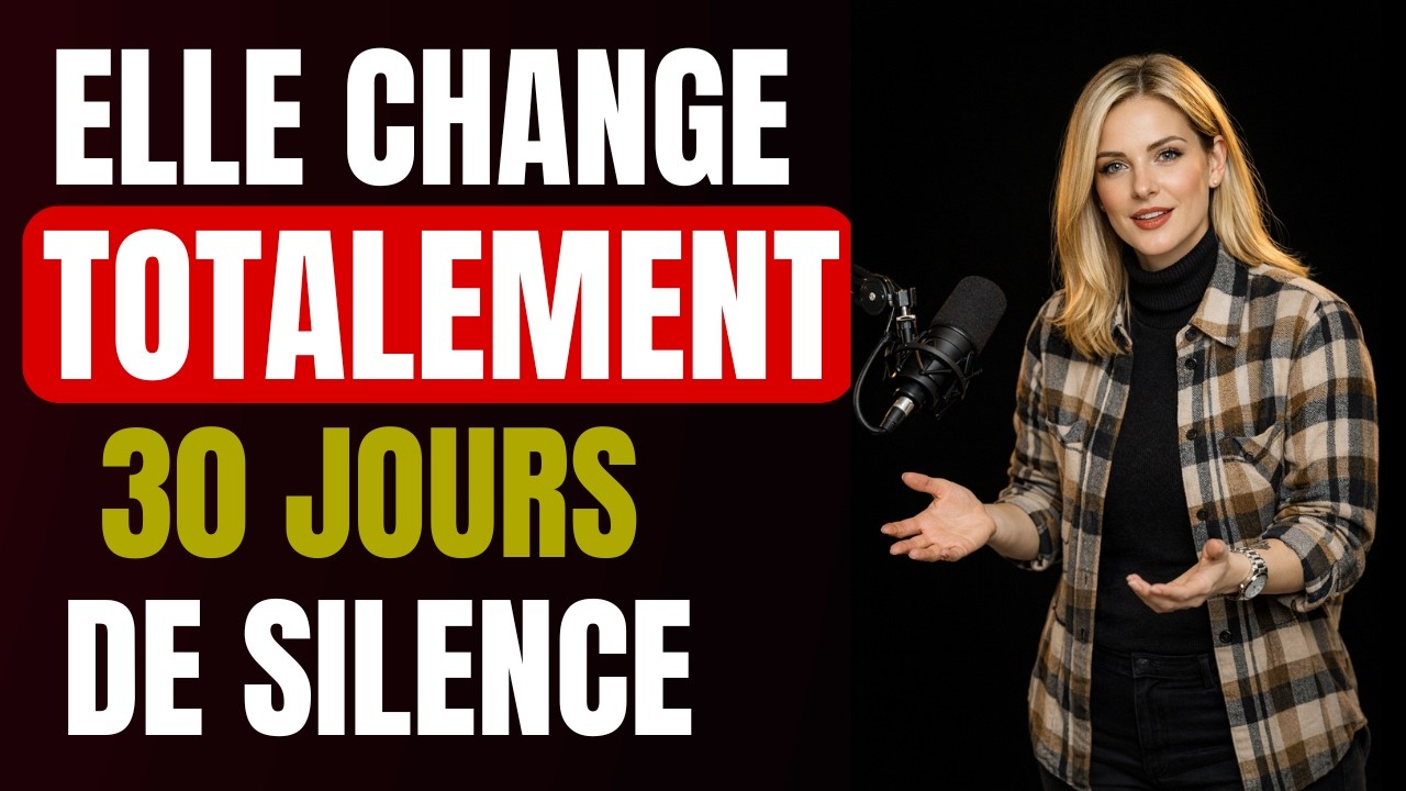 elle change en 30 jours de silence… mais combien d’hommes ont vraiment cette force mentale ? |