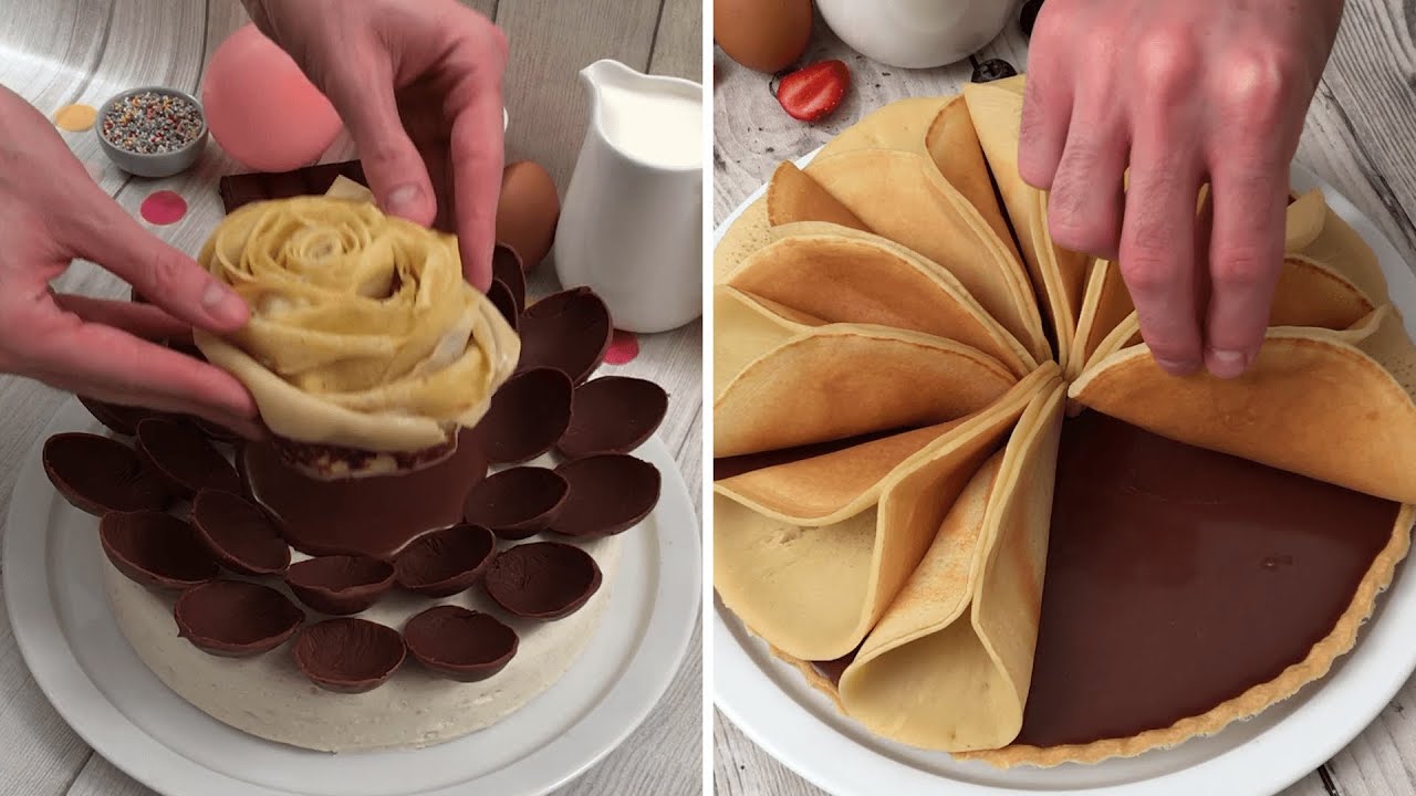 Crazy for Choco-Desserts 🤪  Chocolate Bread 🍞 Chocolate Mousse Cake 🍦 DIY Chocolate Bars🍫