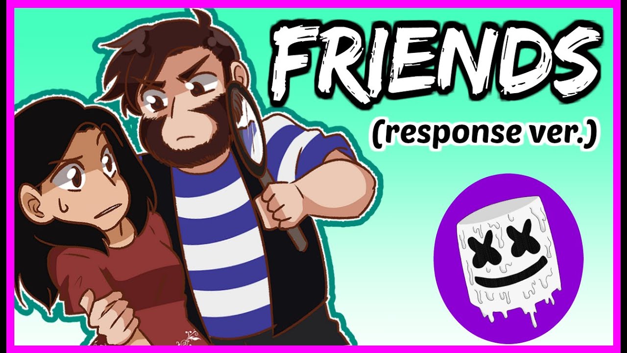 FRIENDS [Animation] - Marshmello, Anne Marie (Cover by Caleb Hyles & Cami-Cat)