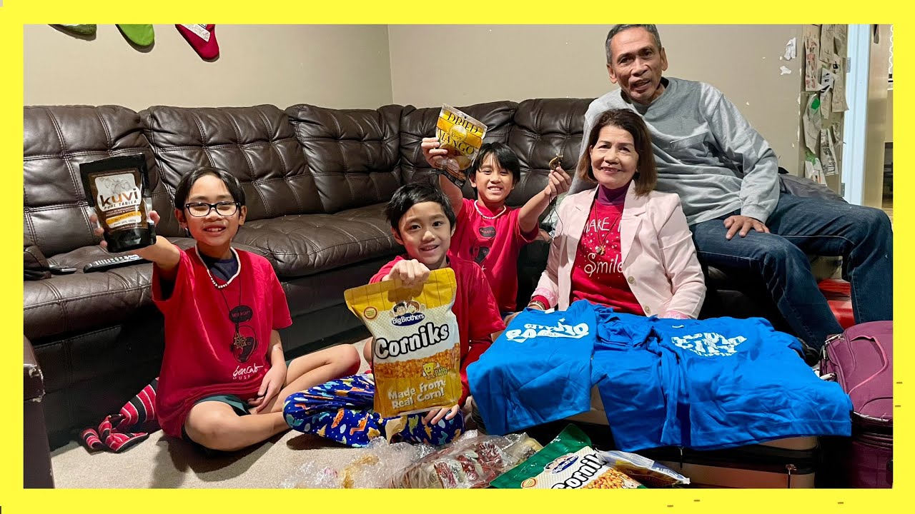 FREE Goodies from Philippines by Grandparents and Family!!!