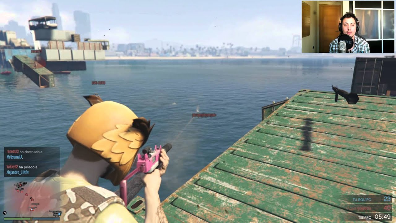 GTA V PIRATAS DEL CARIBE!! EL TIBURÓN TE PINCHA UN OJO!! ME QUEDO CASI SOLO! xFaRgAnx