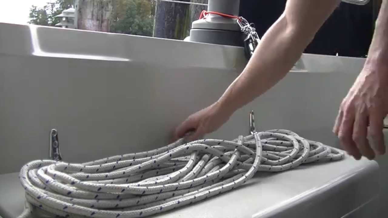 Life is Like Sailing - How to Coil a Line (with no twists)