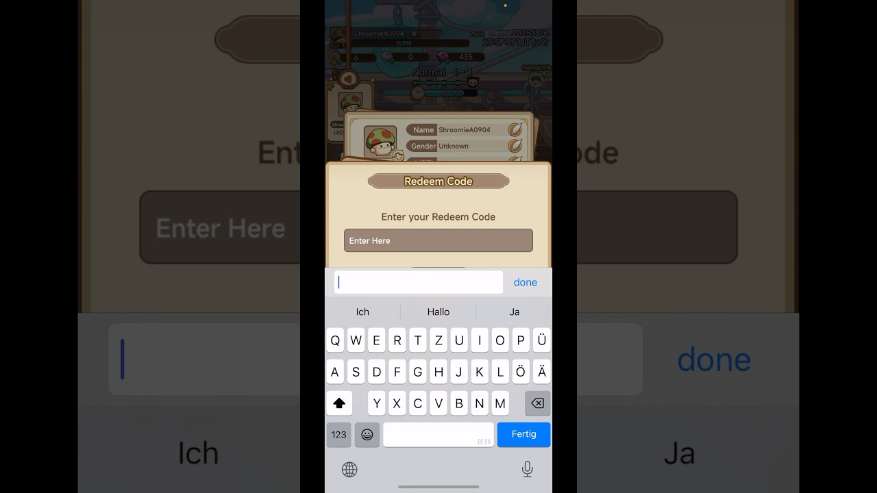 New Redeem Code in Legend of Mushroom (08/02-08/08)