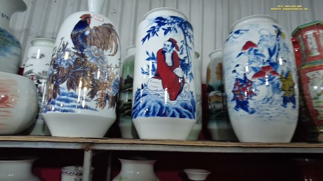 Khui Bức Tranh Gốm Sứ Bách Điểu Khổng Lồ – Cực Phẩm Từ Giang Tây!