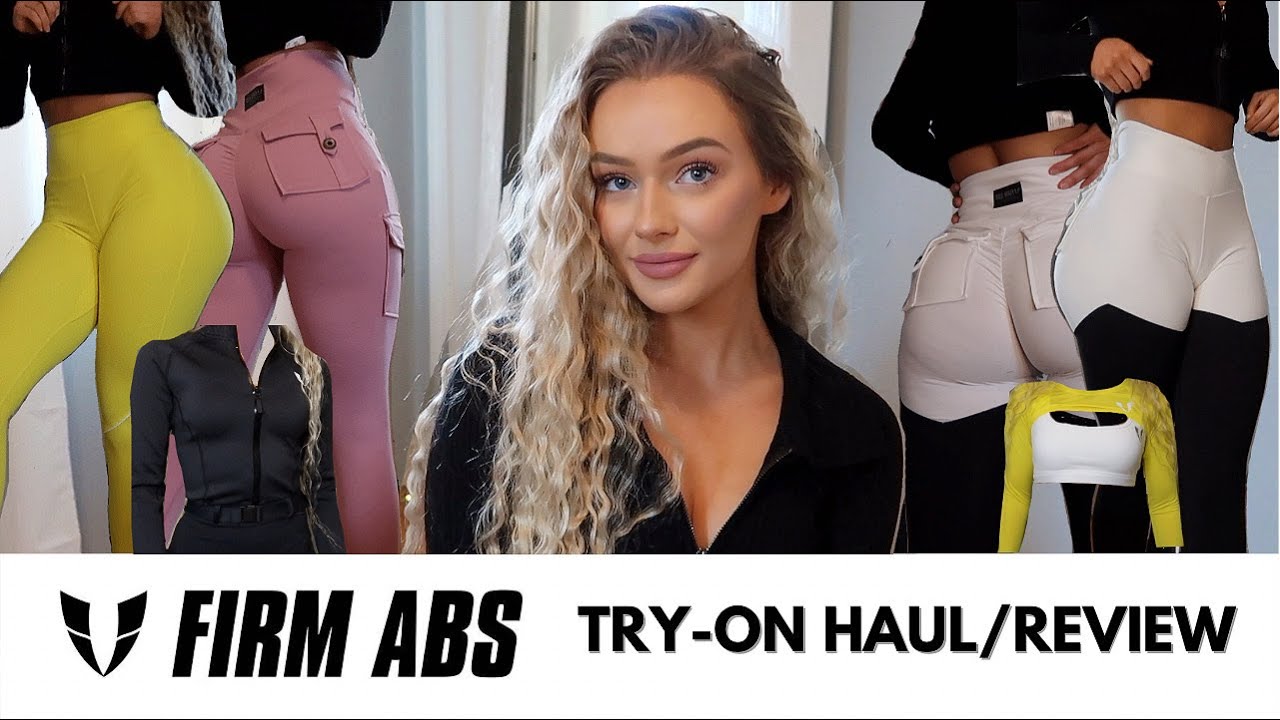 FIRMABS LEGGING & ACTIVEWEAR TRY ON HAUL & REVIEW | BEST SCRUNCH LEGGINGS ?