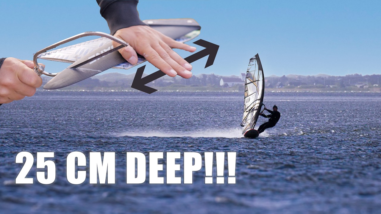 SPEED HACK: Breaking 40 Knots on a Sawed Off Fin in Denmark