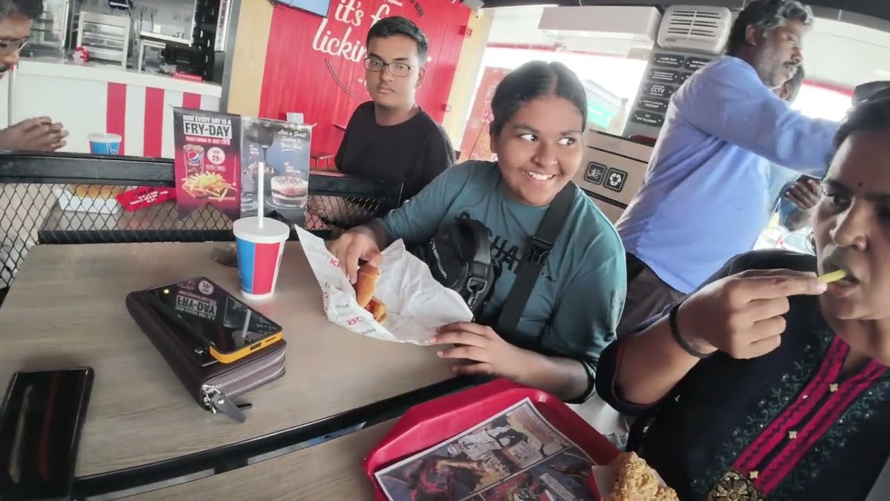 KFC in Attur, Salem area in Tamil Nadu. Tastes Good.