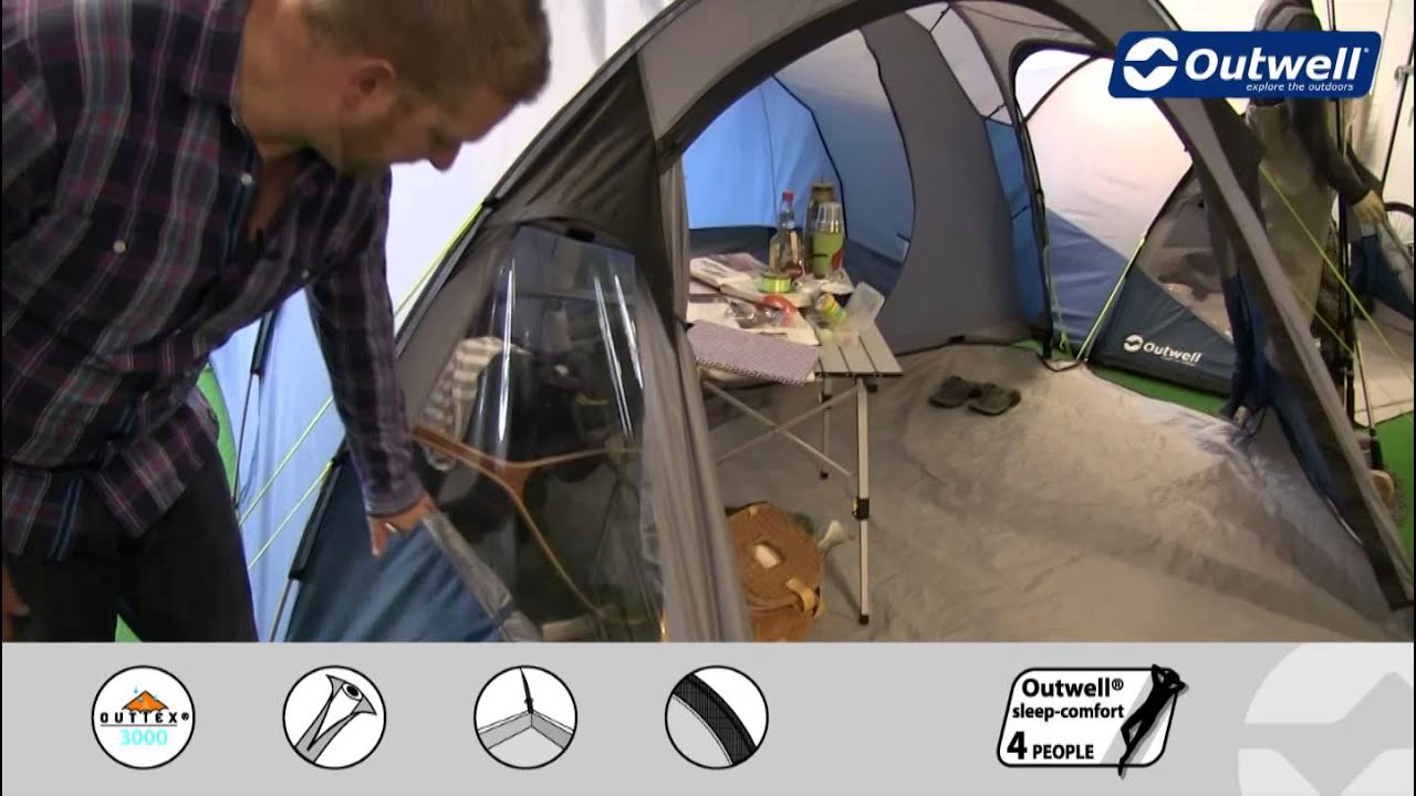 Outwell Earth 5 Tent  | Innovative Family Camping | 2015