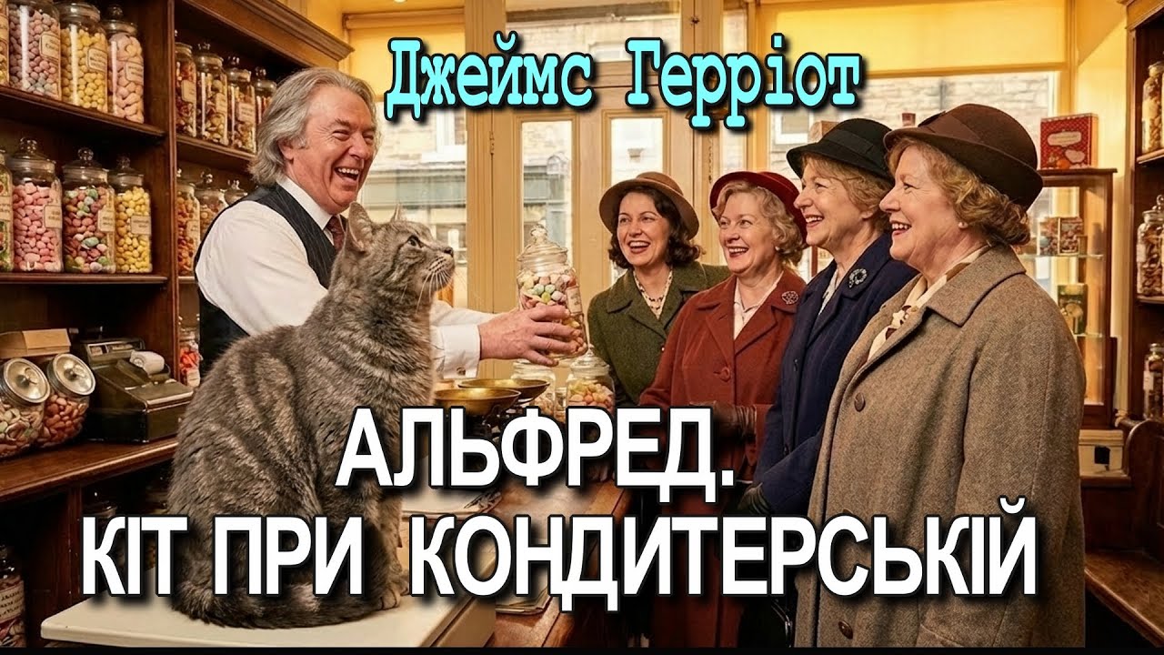 Джейм Герріот  "Альфред  Кіт при кондитерській"