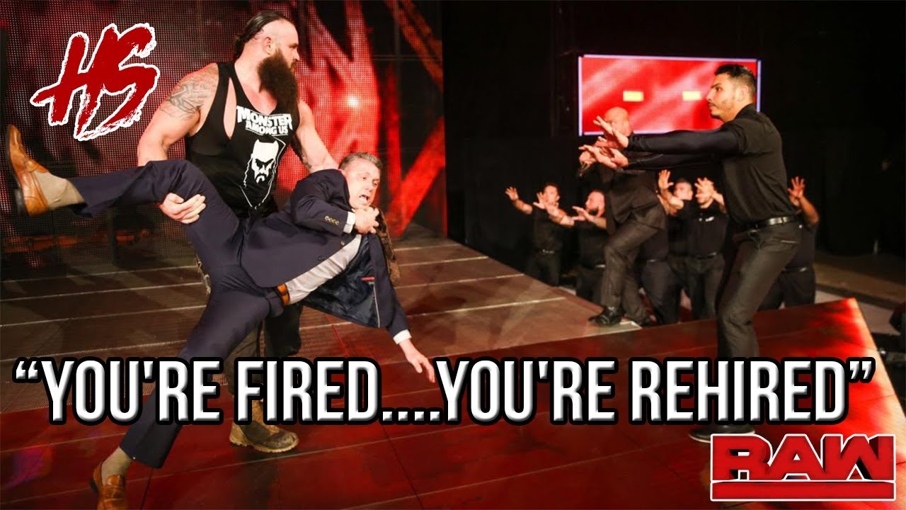 Braun Strowman gets Fired & Rehired by Kurt Angle | WWE RAW 1/15/18 FULL SHOW REVIEW & RESULTS