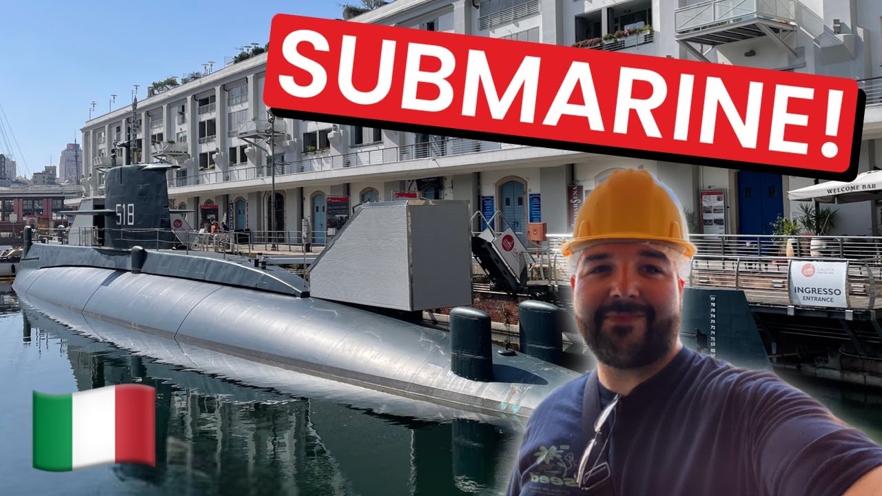 I explore an Italian Submarine (Nazario Sauro S518)