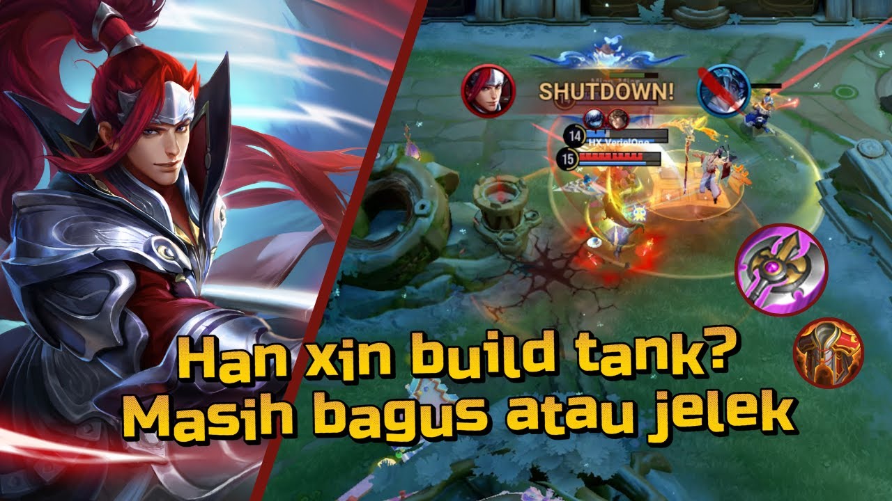 Masih bagus kah han xin build tank? - Gameplay Replay #honorofkings #hok
