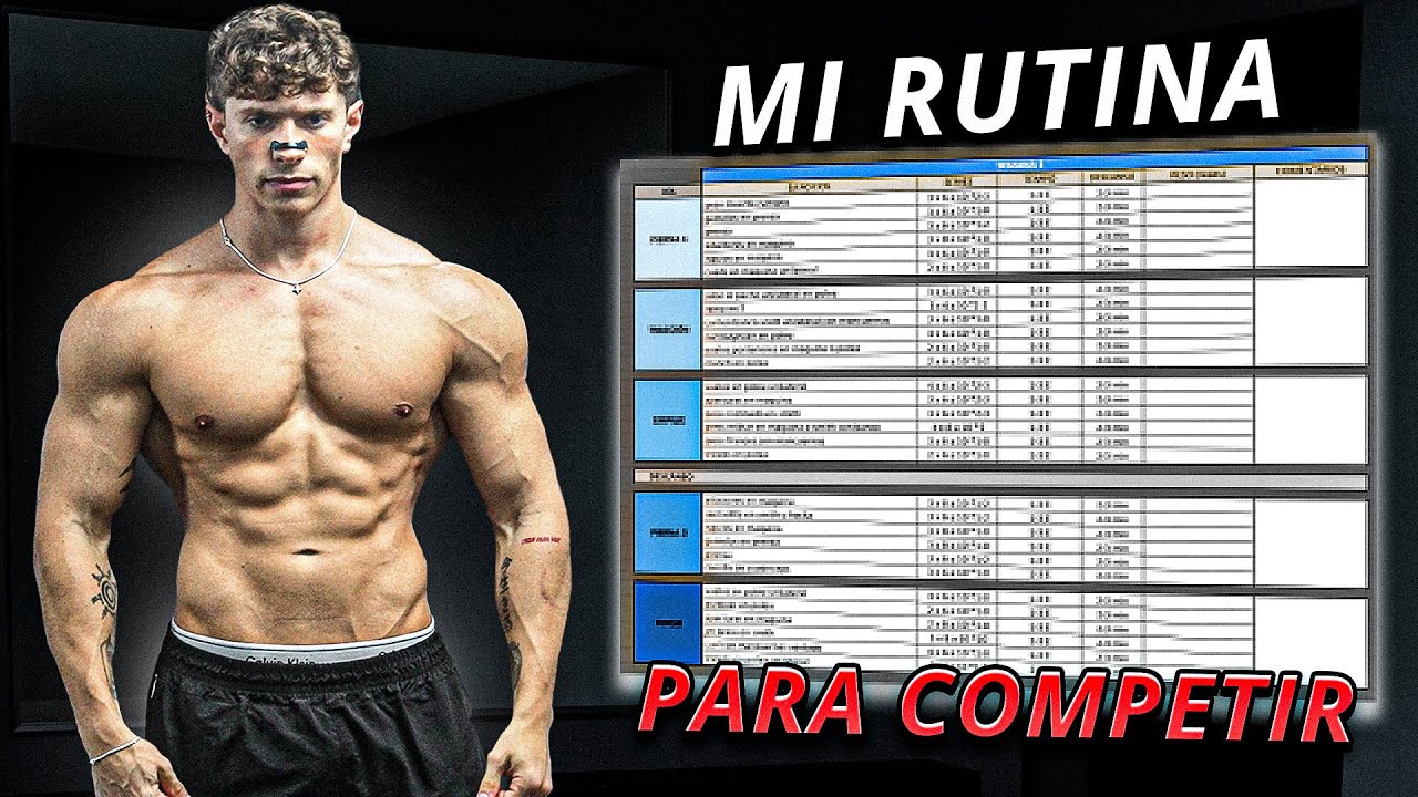 COMO ENTRENO para COMPETIR en CLASSIC - mi rutina explicada a detalle