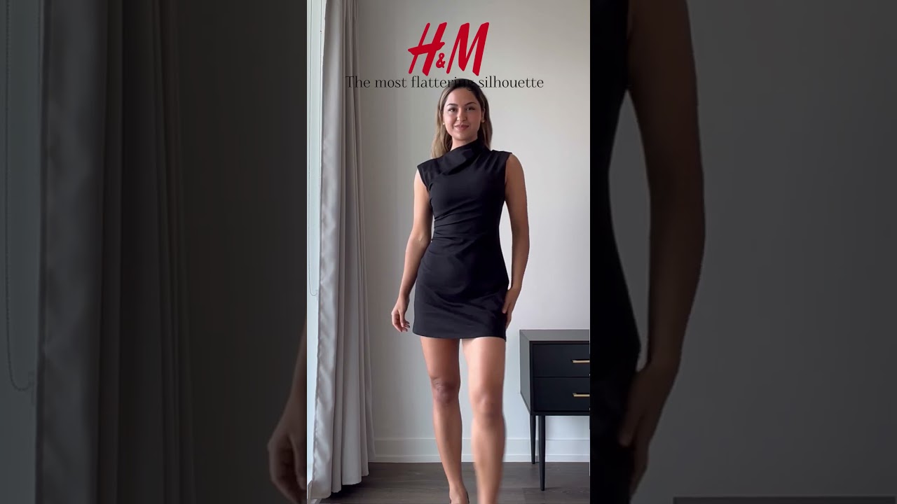 Most flattering dress so I bought it twice #hmtryonhaul #newinhm #fallfashion #fashiontrends