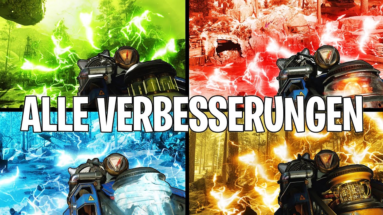 ALLE WUNDERWAFFEN VERBESSERUNGEN ☆  EASTER EGG TUTORIAL ☆ COLD WAR ZOMBIES DEUTSCH