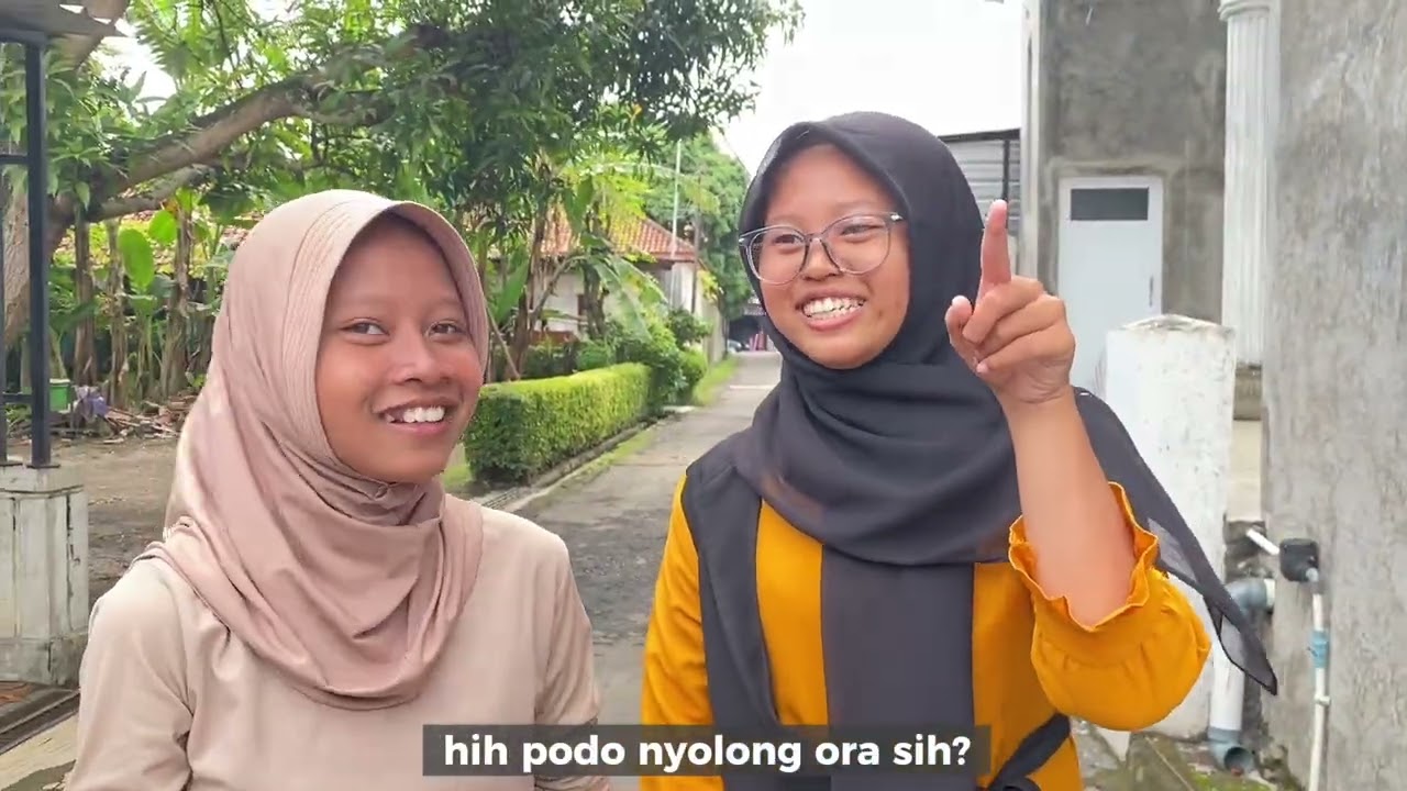 TUGAS VIDEO B.JAWA (unggah ungguh)  || judul “nyolong srikaya”