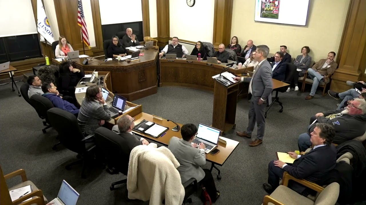 Moline City Council Meeting January 21, 2025.