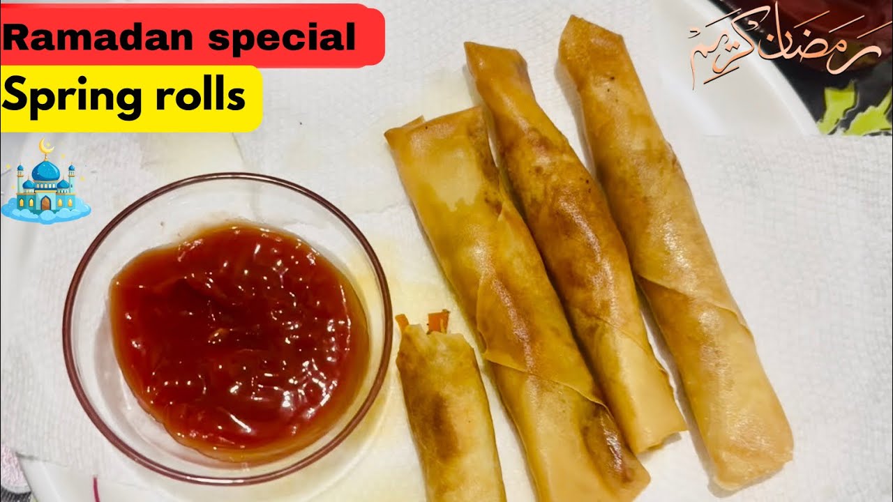 Ramadan special spring roll recipe | mehfil e zaiqa 
