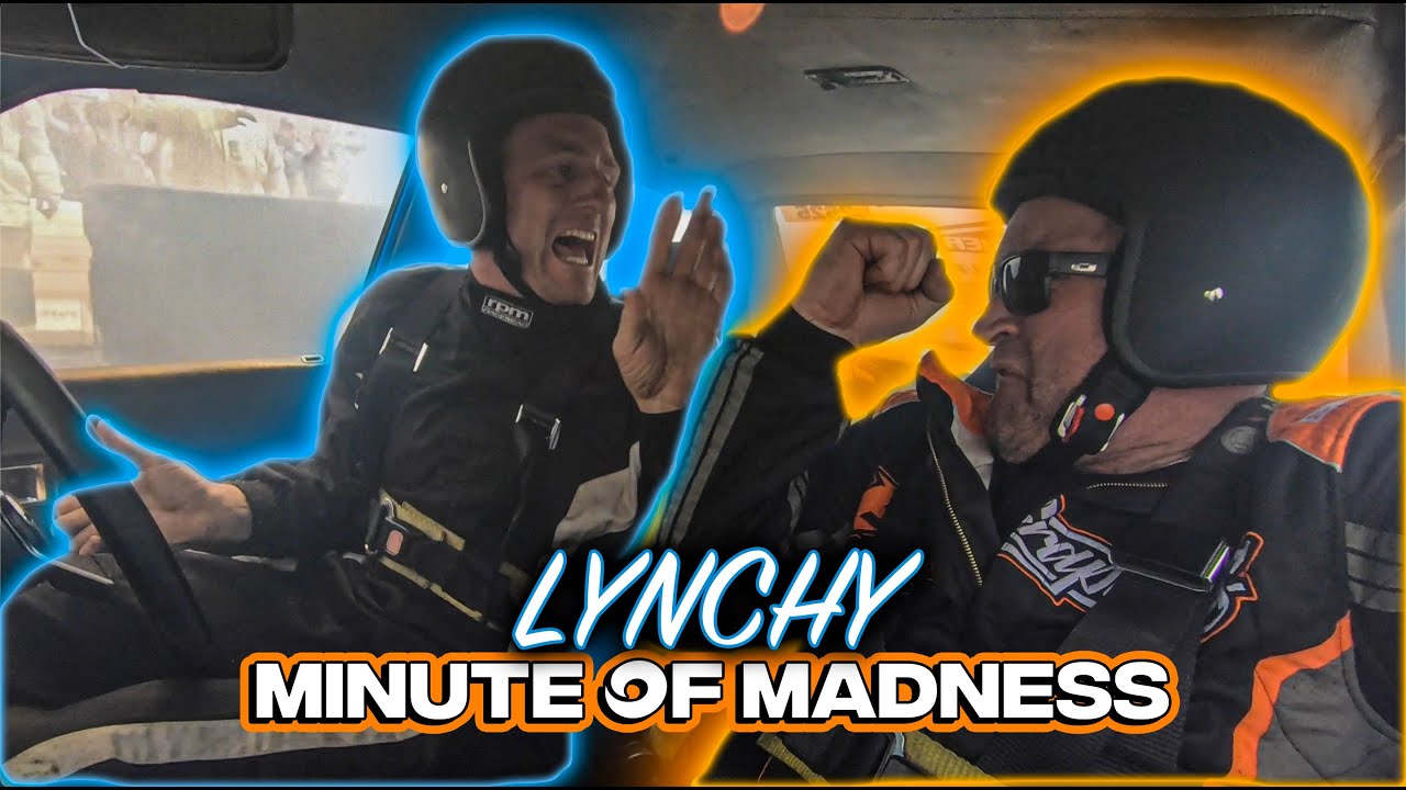 LYNCHY - Minute of Madness! BURNOUT MASTERS Final at Summernats 35.