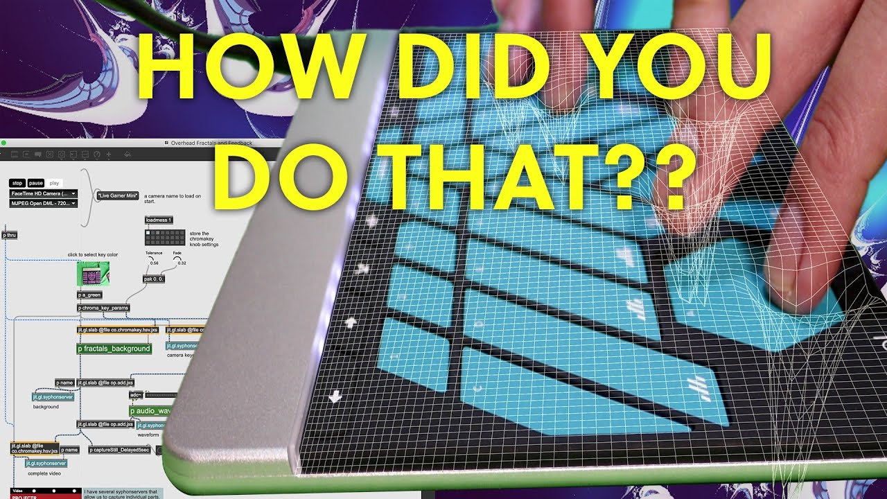 Touch + MIDI: Live Visuals and Audio with the Sensel Morph