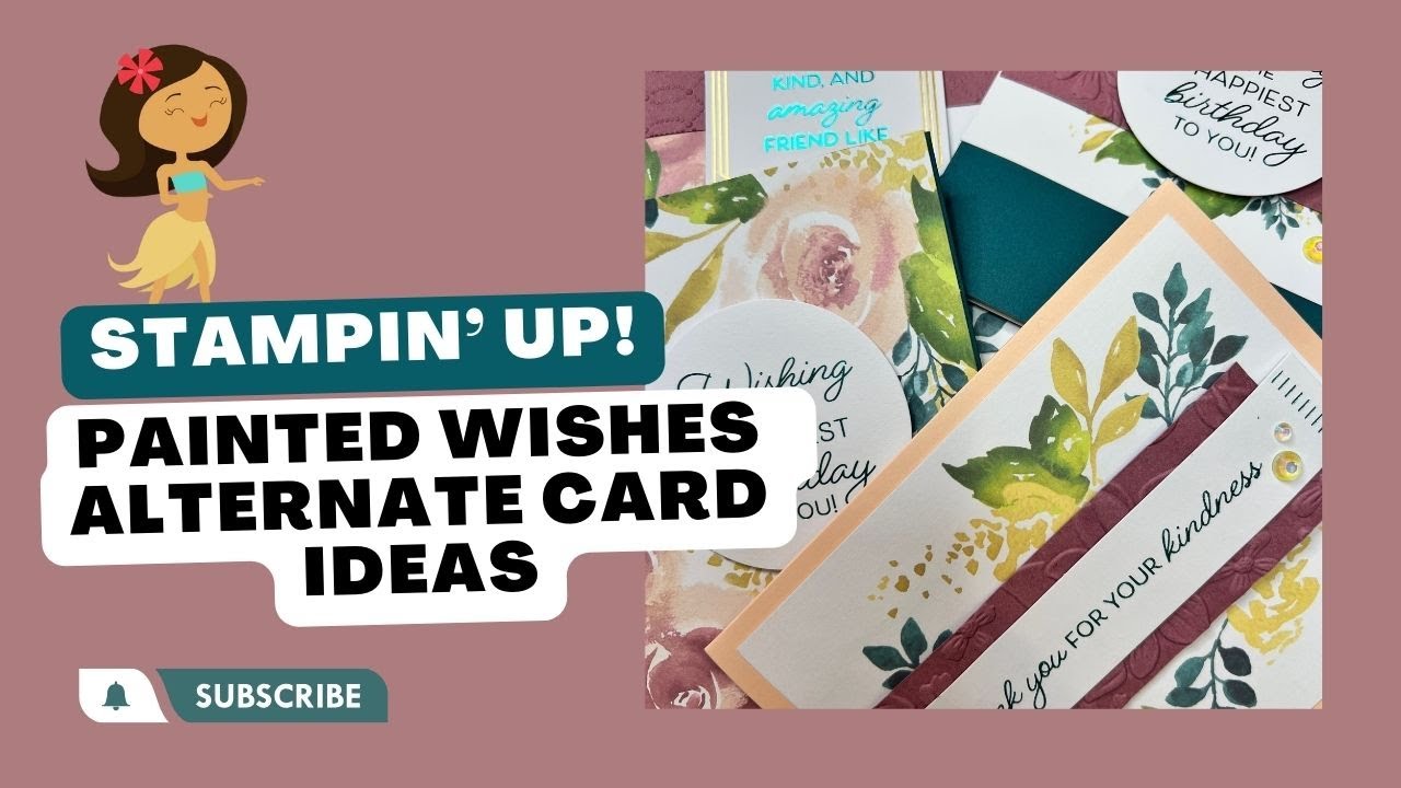 Painted Wishes Kit | Alternate Card Ideas That Are Easy To Make