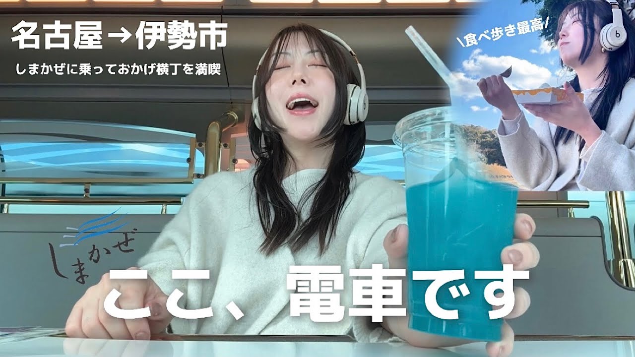 【特急しまかぜ】贅沢空間すぎた〜おかげ横丁で爆食いかます旅