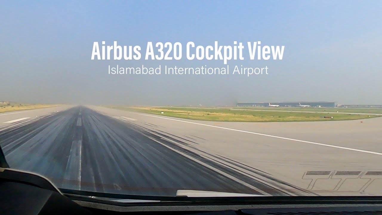 Airbus A320 Departure from Islamabad | Cockpit View | Live ATC with subtitles!