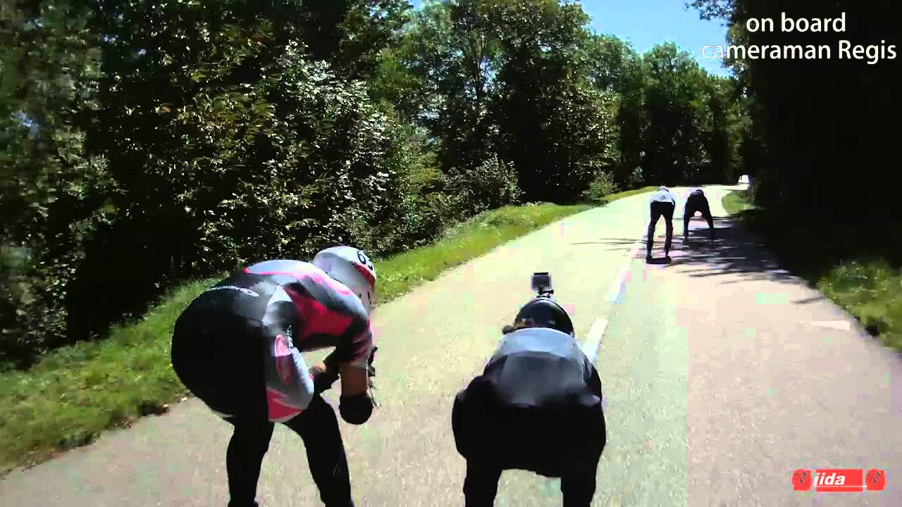 Inline Downhill Boarder Cross Race Final - IIDA Chuyer 2011