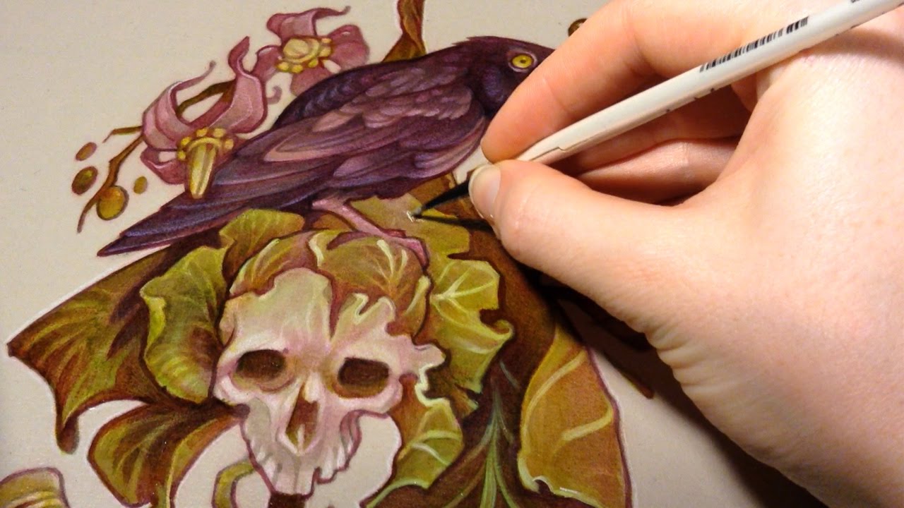 Painting Process: Ace of Spades