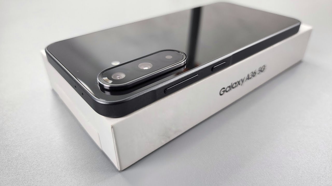 Unboxing Samsung Galaxy A36 5G - Awesome Black