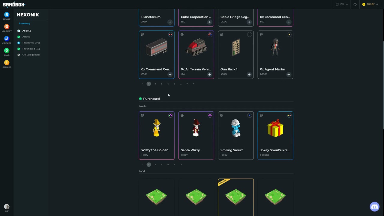 THE SANDBOX | Introduction to the NFT Marketplace
