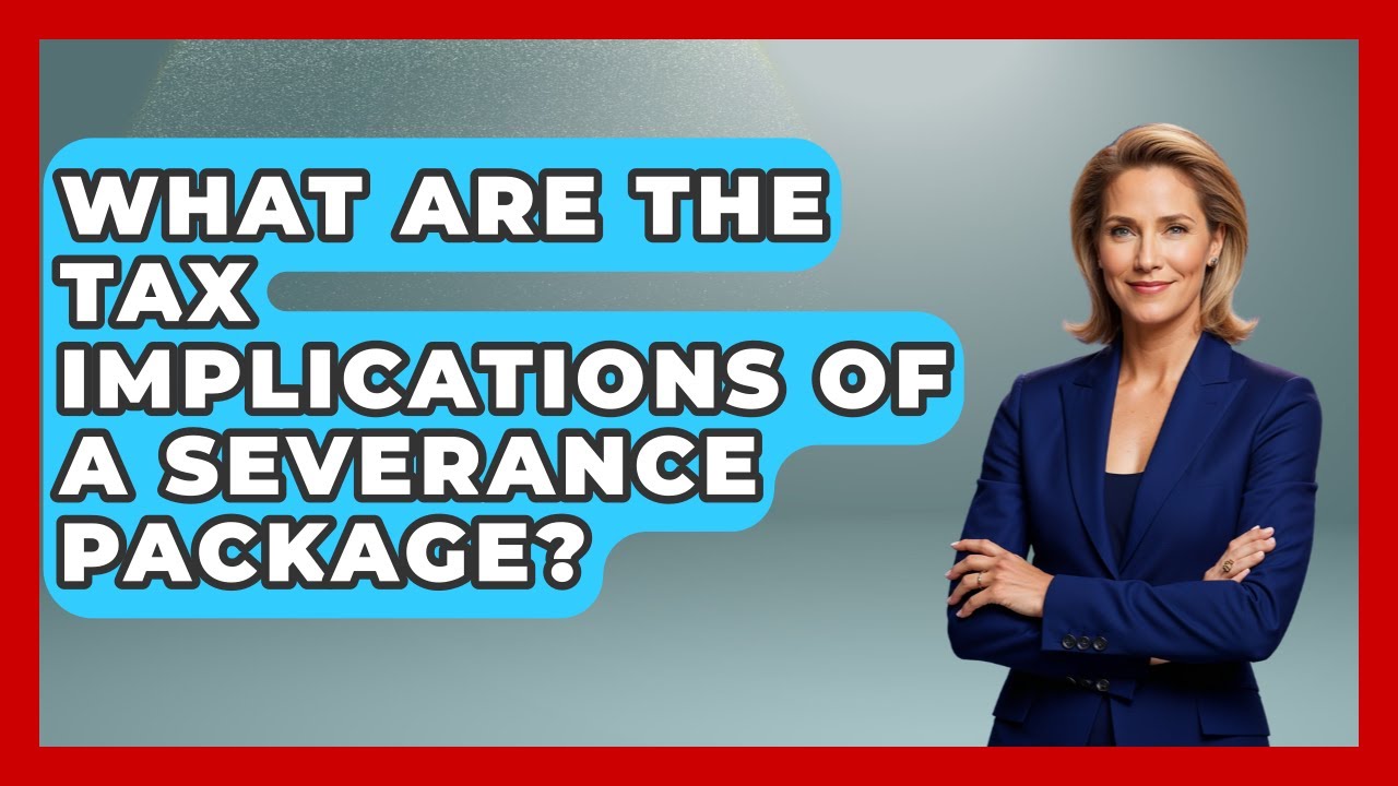 What Are The Tax Implications Of A Severance Package? - Job Success Network