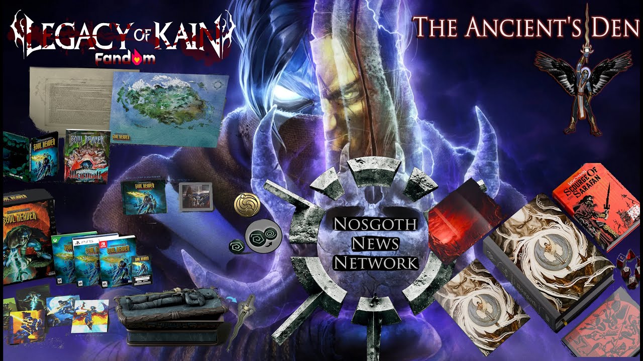 Nosgoth News Network: SR1&2 Remastered Post Launch-Patches, Physicals, Encyclopaedias & TTRPGs